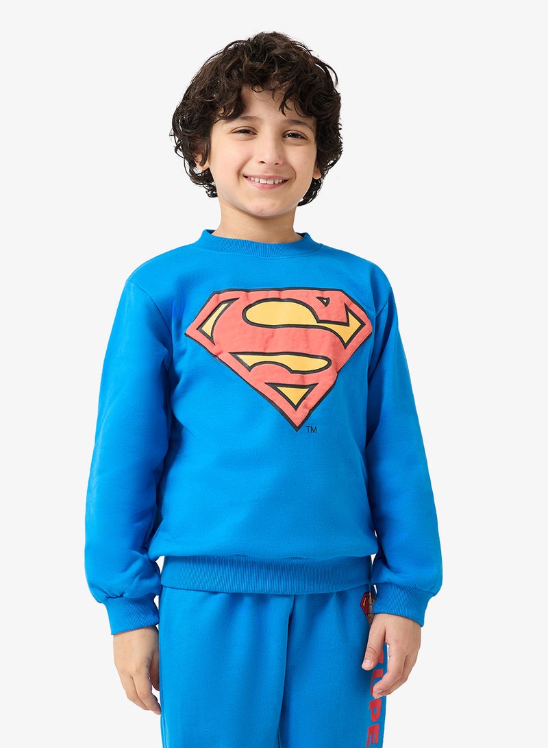 SUPERMAN Kids Superman Sweatshirt And Sweatpants - Image 3